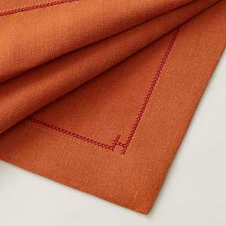 Interligne placemat - Red | Hermès Greece